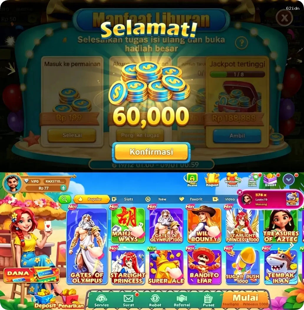 62idn Masuk - 62idn Resmi
